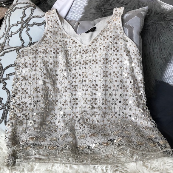 Sequined blouse by Ella moss worn once - Picture 3 of 3